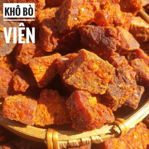 khô bò viên